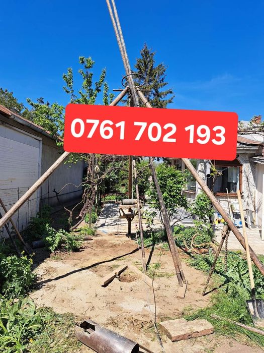 Foraje Puturi Apa PVC Denisipări