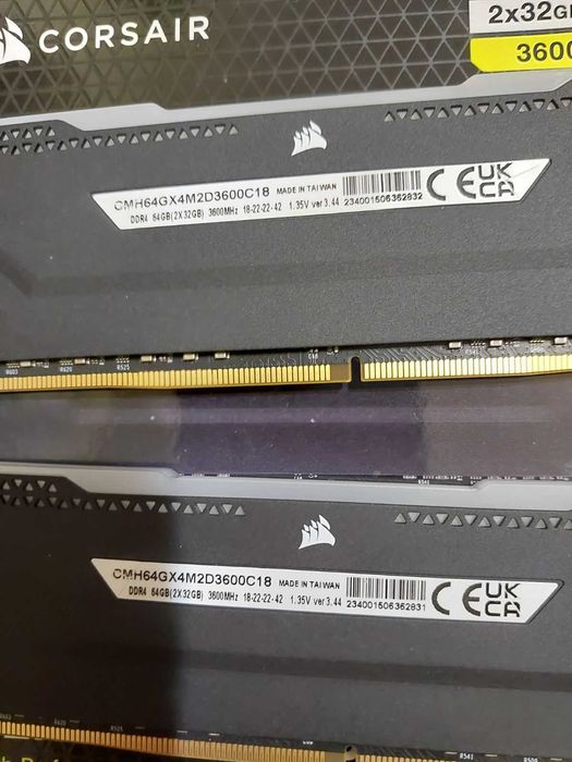 64GB 3600Mhz CL18 - Corsair Vengance RGB