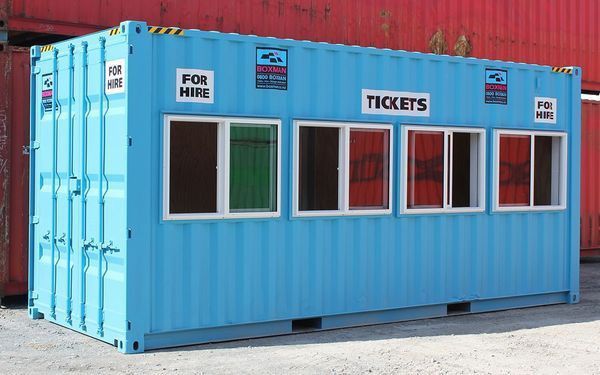 Под офис из контейнера