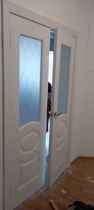 Установка  двери