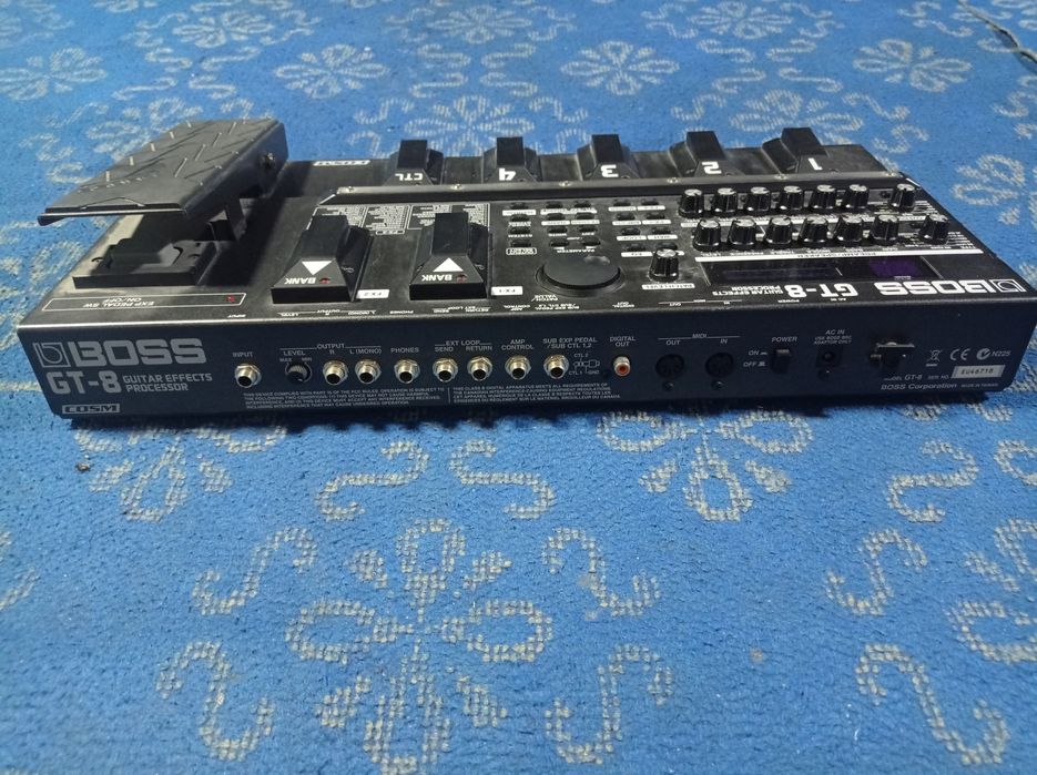 Boss GT-8 guitar effects processor
