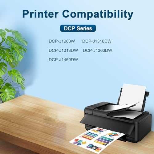 Нови Съвместими мастилници Brother LC521 за DCP-J1260W J1310DW J1360DW принтер тонер печат