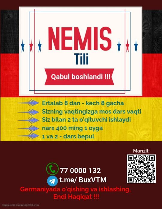 Nemis Tili A1 dan C1 gacha