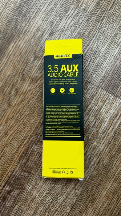 AUX кабель. Новый.