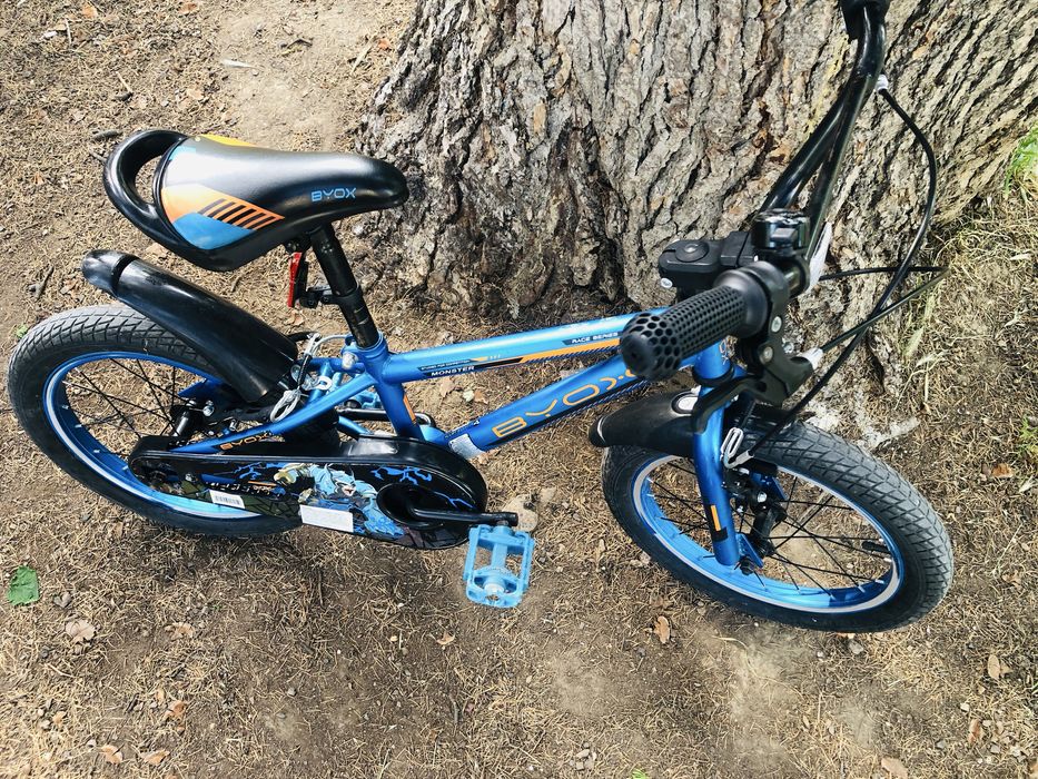 Puky велосипед. Детски велосипед Byox - Monster, син, 16