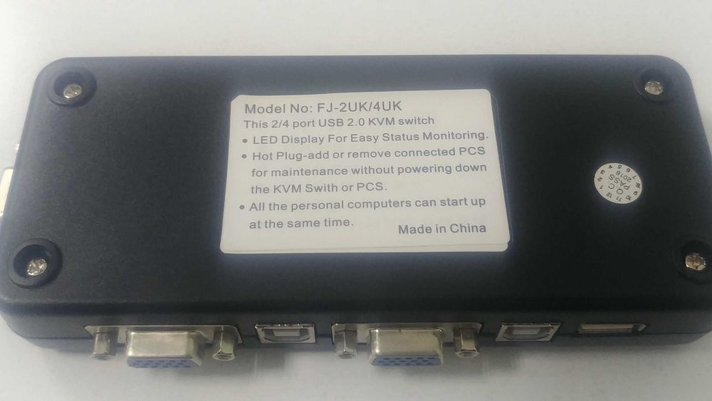 USB KVM Switch 4 port (FJ-2UK/4UK)