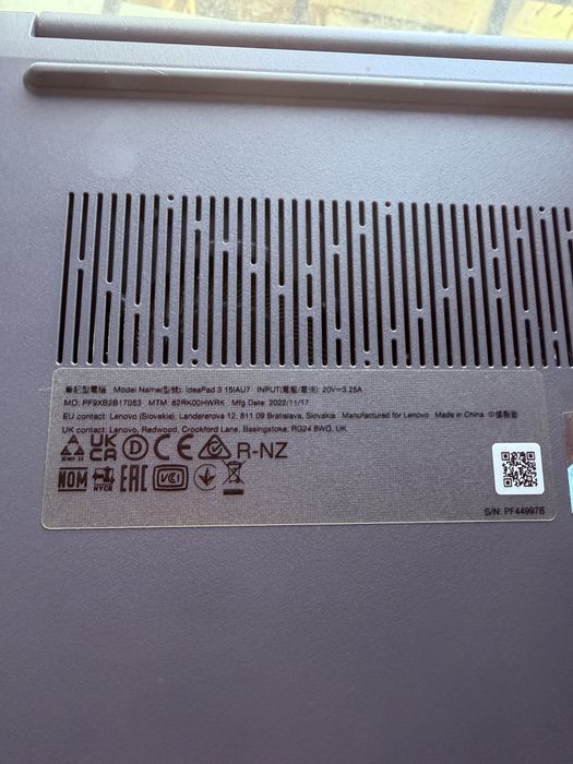 Ноутбук Леново ideapad3