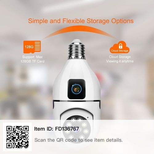 Wifi camera, камера наблюдения с 64гб флеш картой.