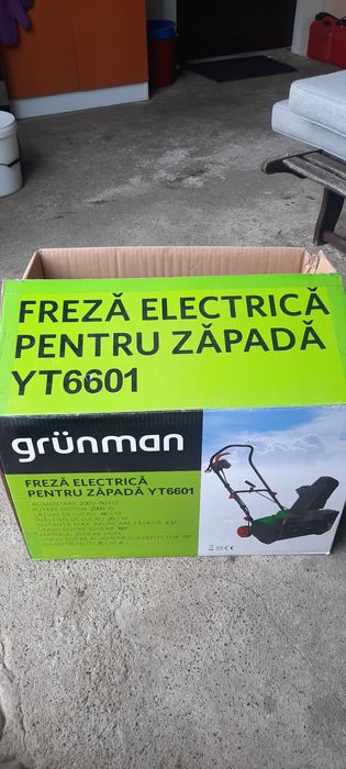 Freza electrica pentru zăpadă