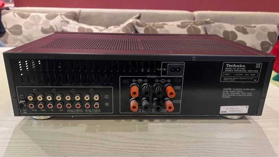 Усилвател Technics SU-V450 и CD Technics SL-P202A