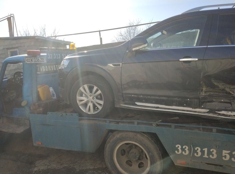 Evakuator hizmati kylishilgan narda