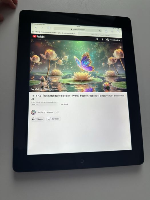 Ipad 4 de 32 gb cu 86% sanatate baterie