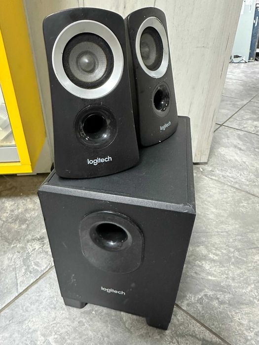 Тонколони , буфер Logitech Z313 2.1 за компютър 2.1 за компютър