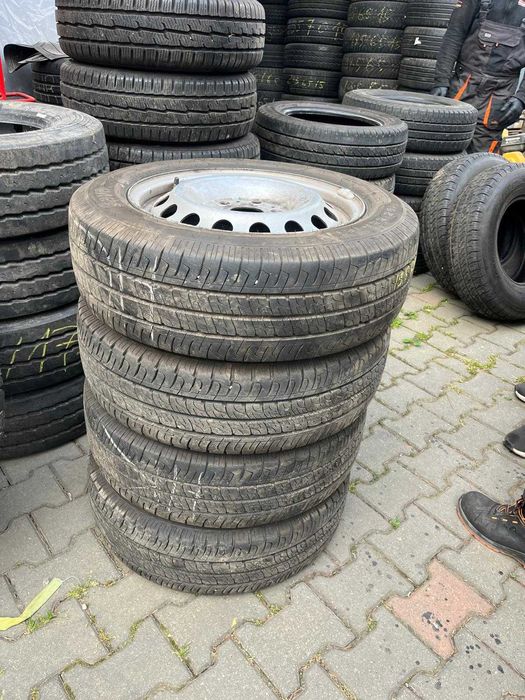 Set jante + cauciucuri Mercedes Vito – 195/65 R16C – stare foarte bună