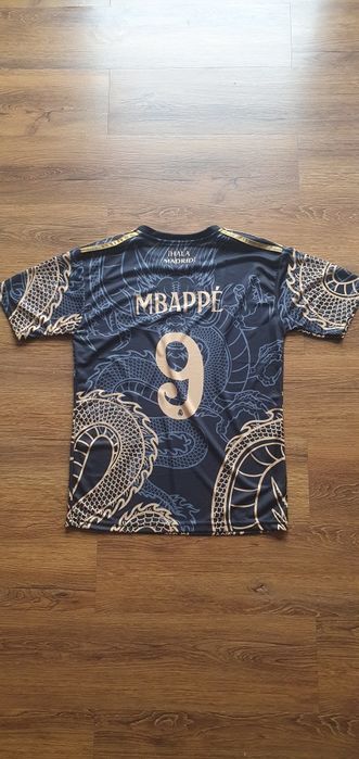 Tricou fotbal cu Mbappe
