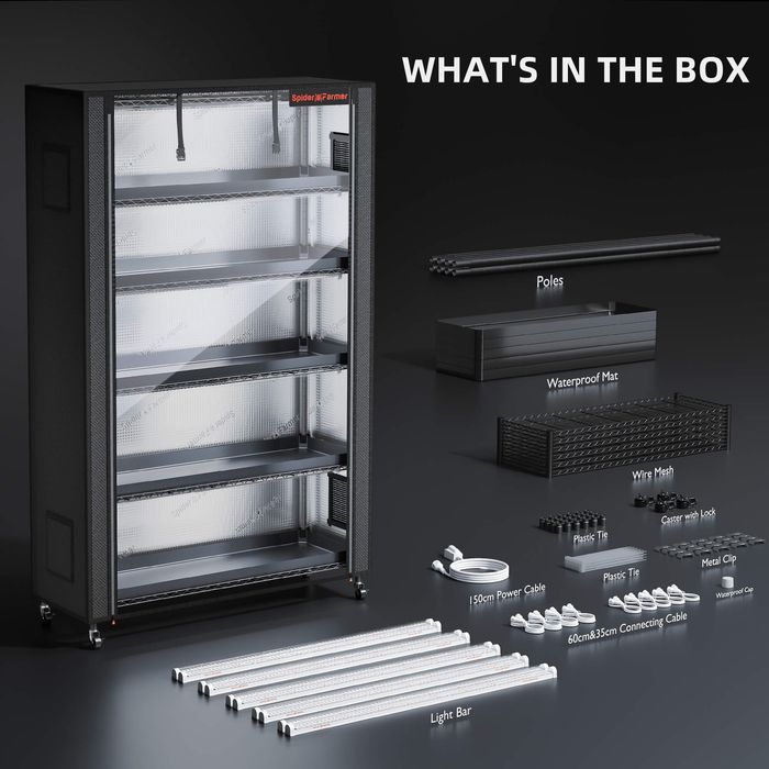 Многоуровневый стеллаж spider farmer