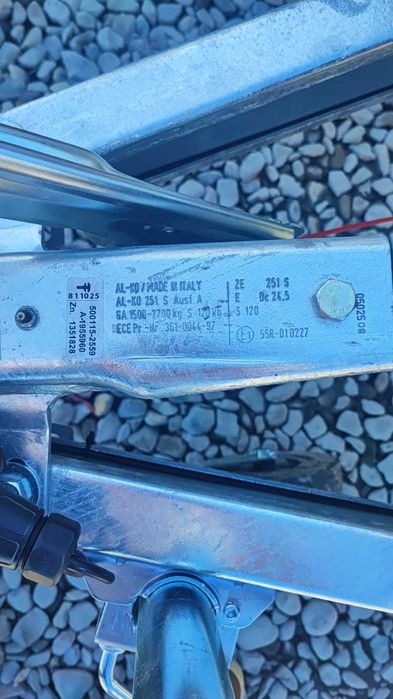 Platforma - Trailer Auto4,5m, 2700 kg aplecata spate