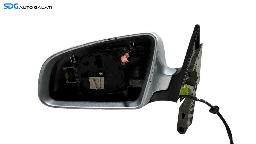 Oglinda Electrica Stanga Audi A4 B6 Cabrio 2001 - 2005 Culoare Gri Cod 010681 [L6074]