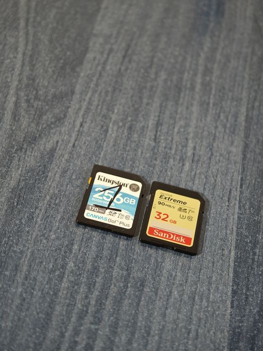 Kingston 256GB V30 170MB/s SD card