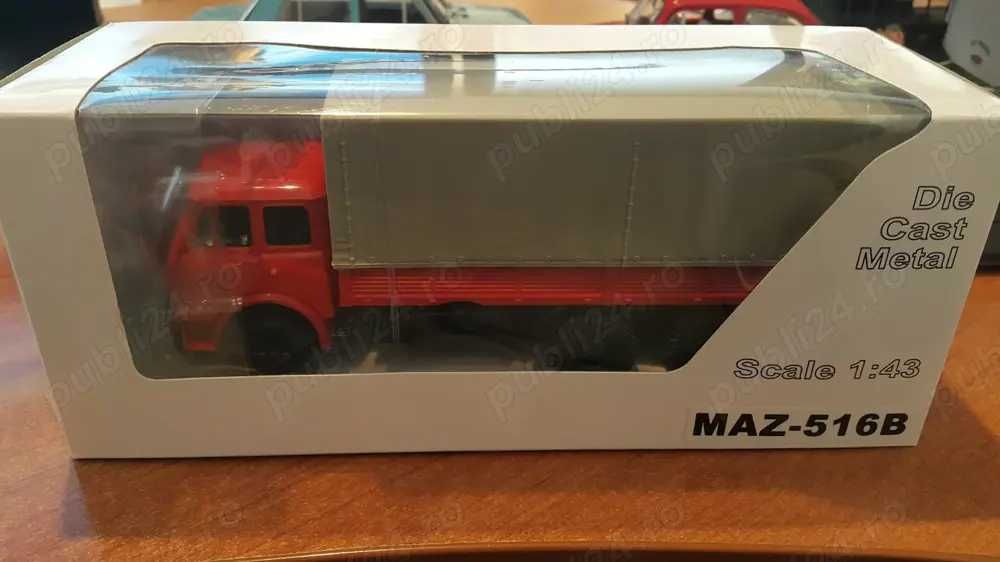 Macheta Camion MAZ-516B, scara 1:43