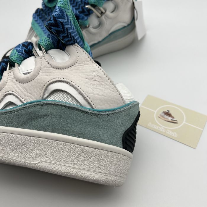 Lanvin Curb White Blue