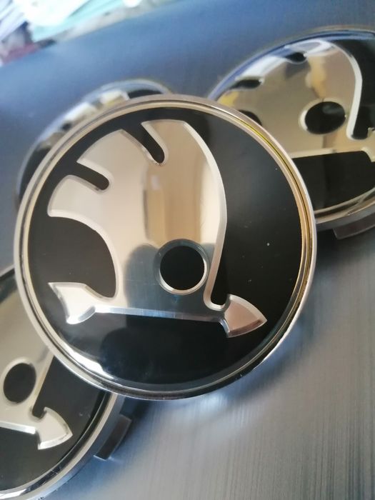 Capace pentru jante ALIAJ - Set 4 capace skoda