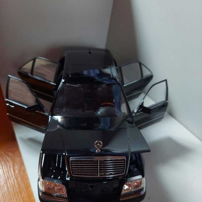 Mersedes Bens W 140  1 ; 18  масштабный модель