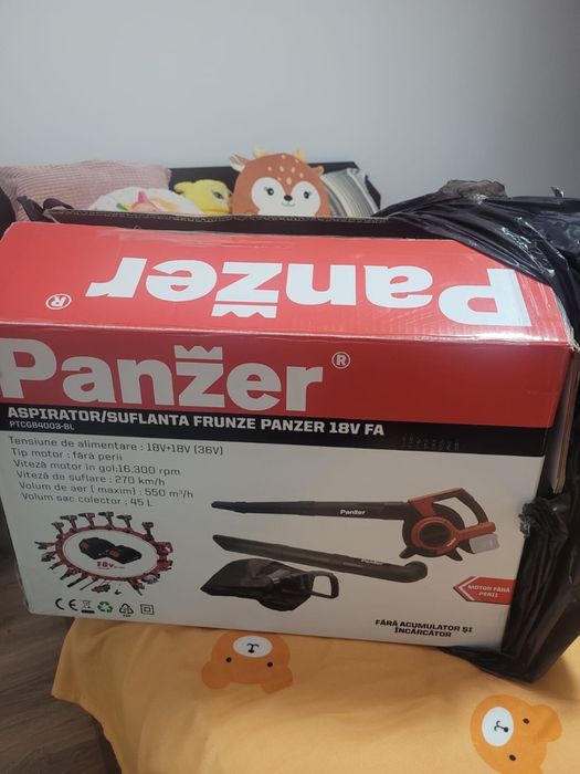 Suflanta /aspirator frunze  PANZER 18V Fa