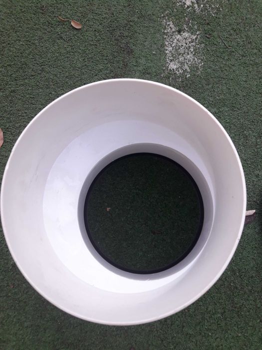 Комплект d150/200 (труба, тройник, переходник, заглушка для трубы)