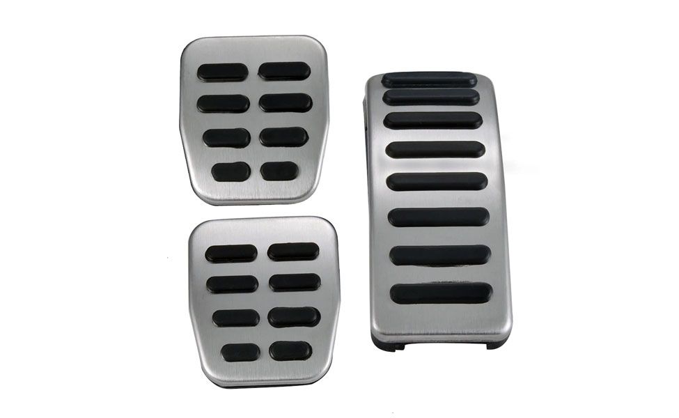 Ornamente INOX pedale si footrest - Golf 4, Bora, Beetle, Leon, A3, TT
