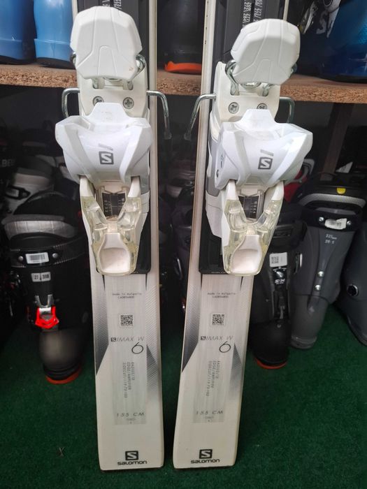 Schiuri 155 cm Salomon S/Max schiuri albe pentru fete sau femei