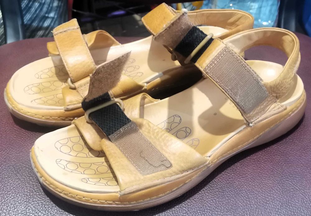 НОВИ Мъжки Сандали Clarks 43-ти номер от 100% Естествена Кожа