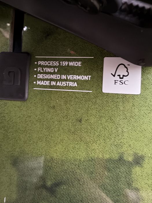 Snowboard Burton Process flying v wide 159