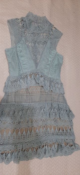 Rochie marimea S,din dantelă purtata o data,impecabila