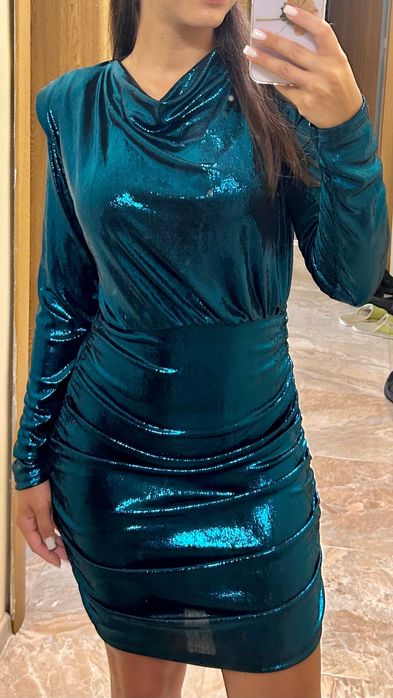 Дамска блестяща рокля