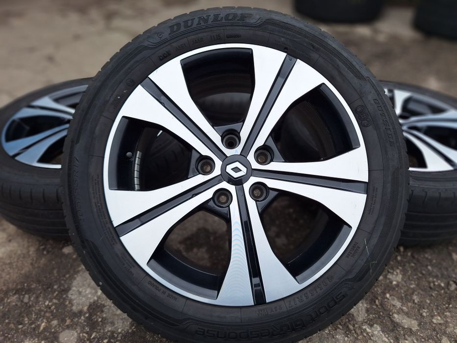 Оригинални Рено-17цола-5/114,3-с гуми