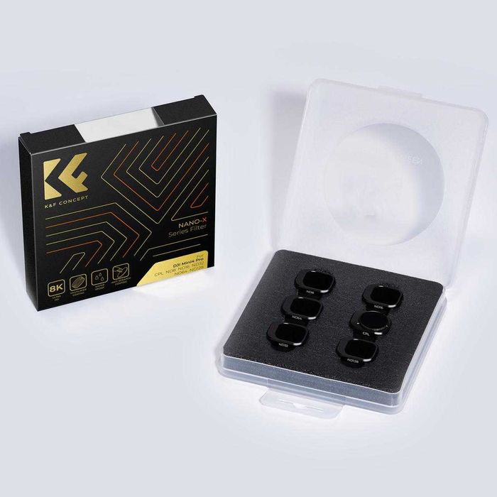 UV CPL ND Филтри K&F Concept за DJI Mini 4 Pro