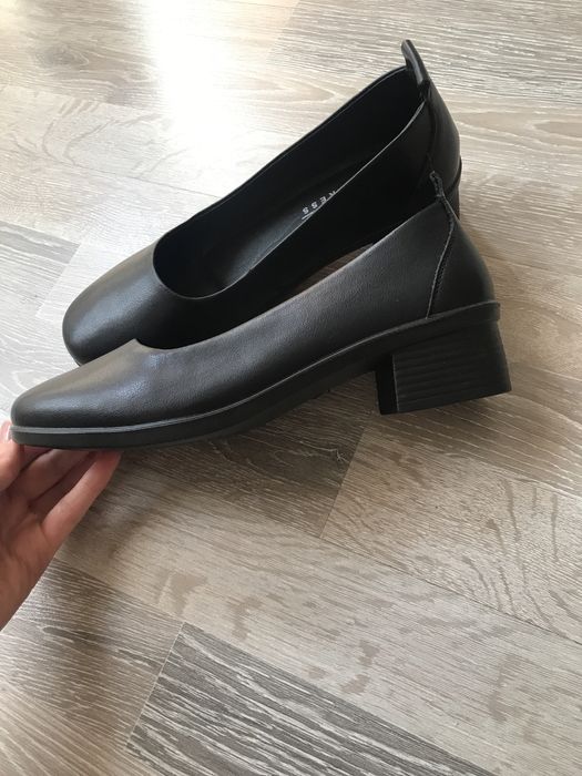 кожаные туфли новые 38-38,5 р-р