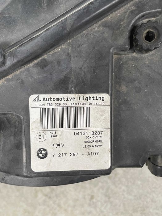 Far stanga bixenon adaptiv Bmw X3 F25 cod 7217297 - vezi poze!!