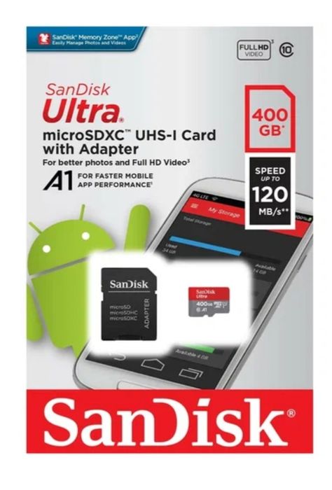 Карта памяти Sandisk Ultra 400gb