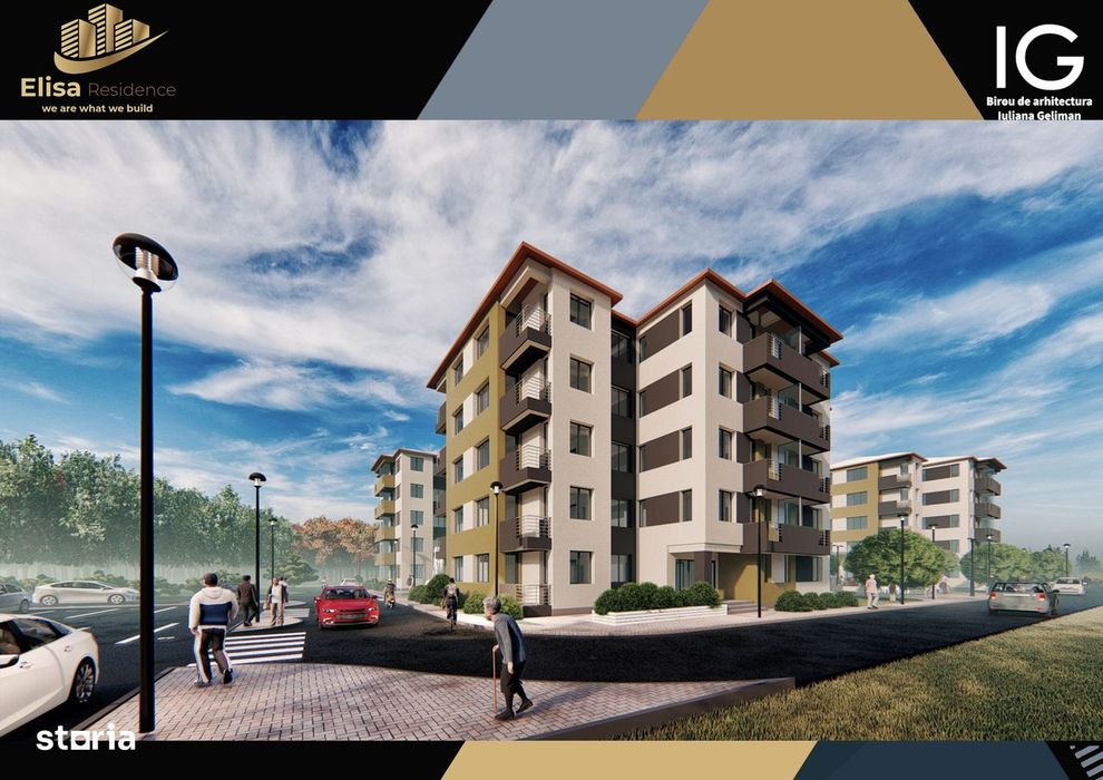 3 camere bloc nou Elisa Residence