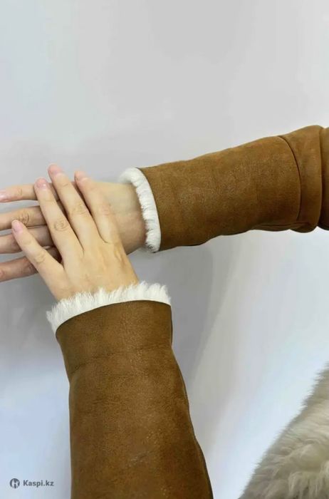 Роскошная дублёнка и шапка