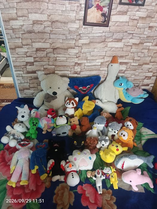 Продам мягкие игрушки