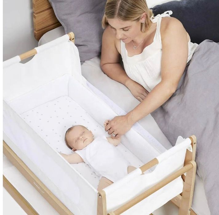 Snüz Pătuț pentru bebeluși SnuzPod 4 Natural