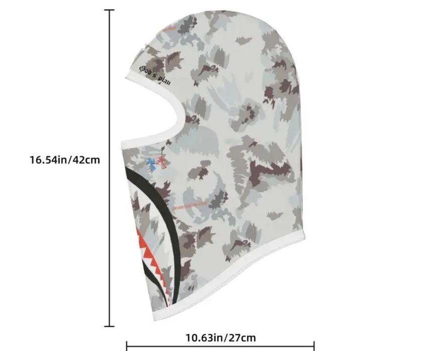 Bape shark baclava/cagulă