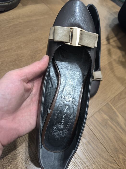 Туфли коричневые