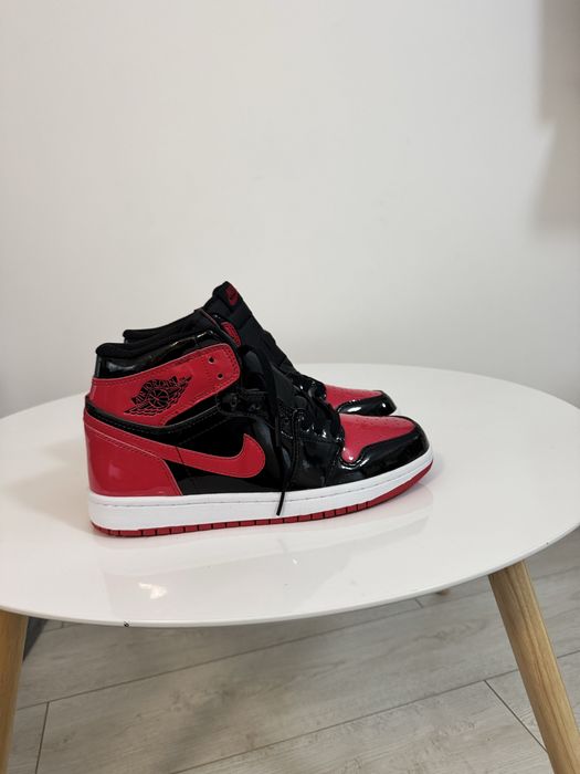 jordan 1 bred patent marimea 42-VERIFICARE COLET