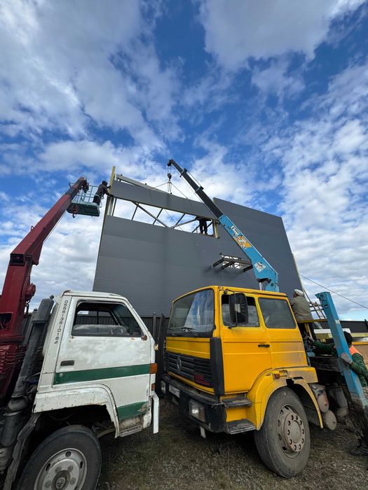 Монтаж металлоконструкций