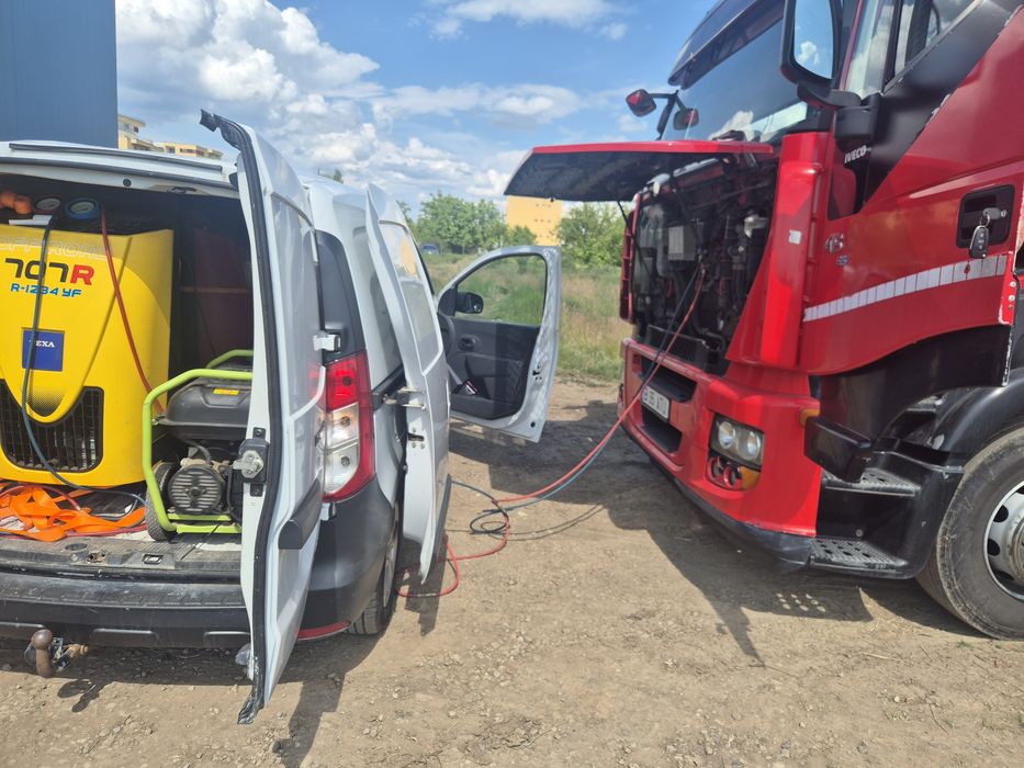 Service climatizare auto complet – diagnoză + freon profesional la domiciliu