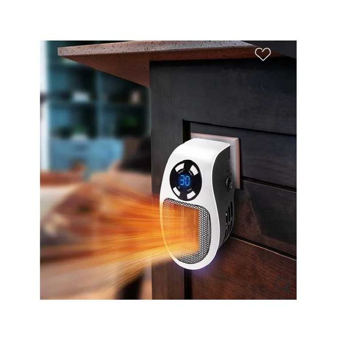 Декоративна мини вентилаторна печка 400W Mercado Trade, С дистанционно